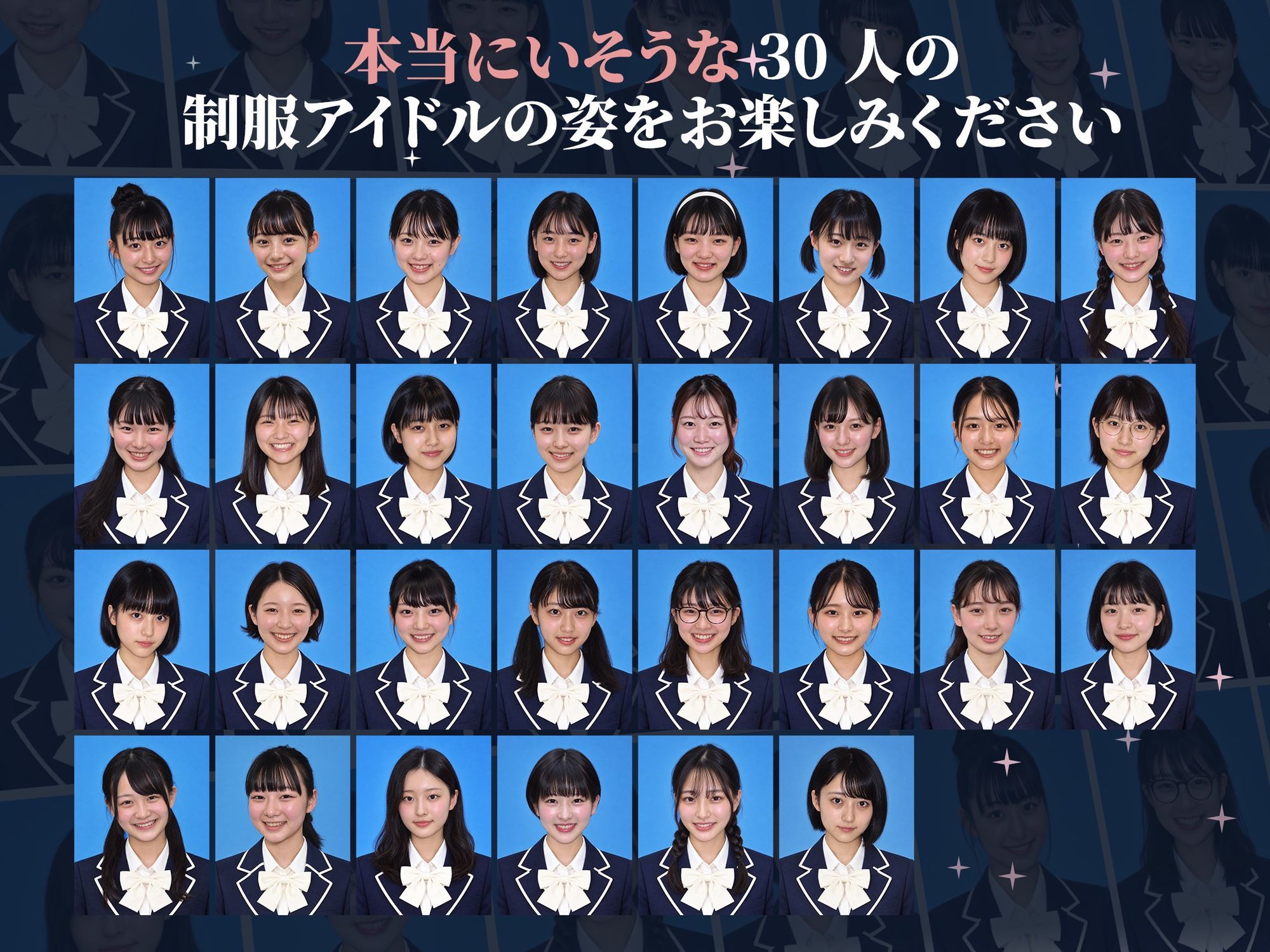 【全裸卒アル】制服アイドルを、「選んで味わってぶっかける」体験型写真集