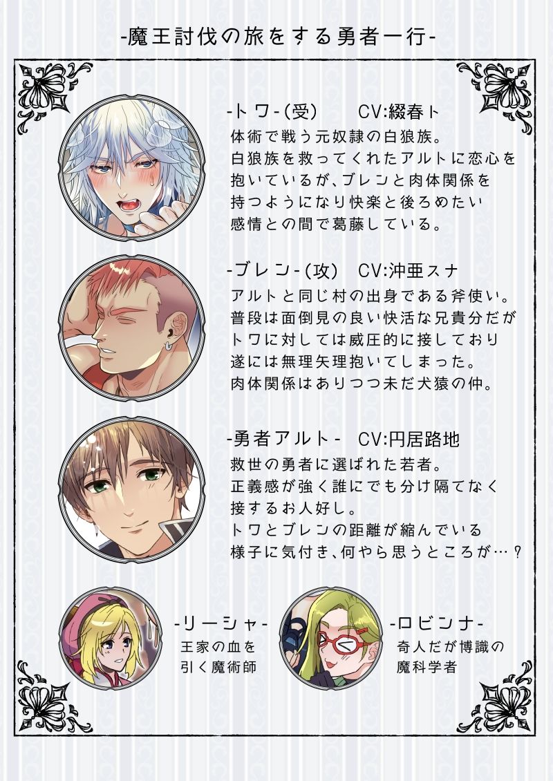 【ボイスドラマ版】生イキ狼は乳首淫紋を付与されてしまった!