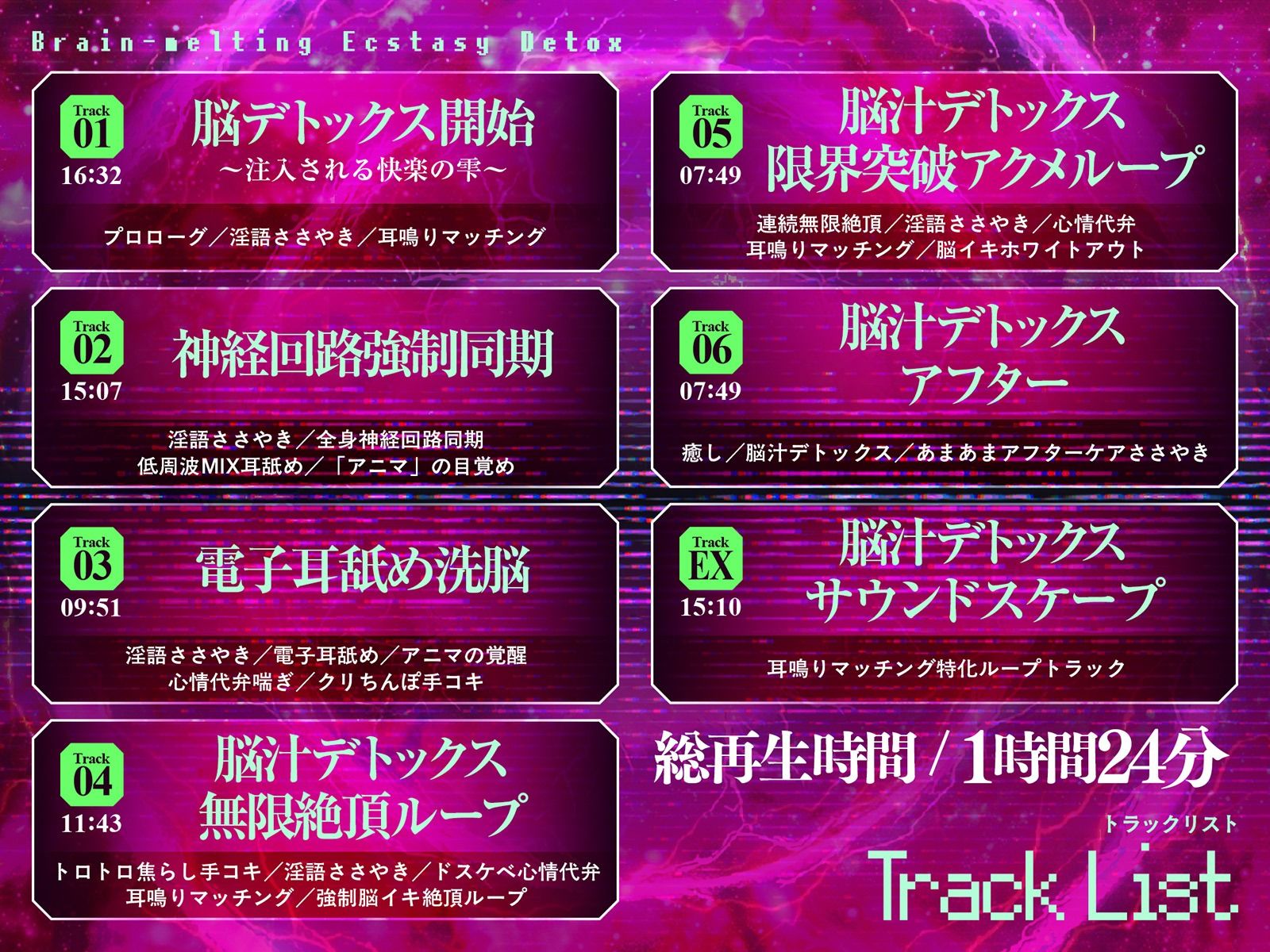 【快楽廃人一直線（はーと）】脳汁絶頂（はーと）デトックス。♯アタマに落ちる快感の一滴