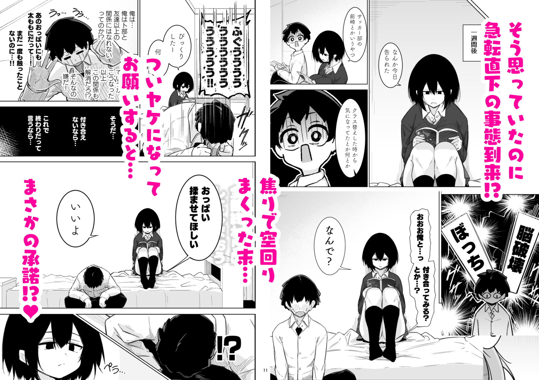 何でもしてくれるダウナー系女友達とドスケベ交尾する話