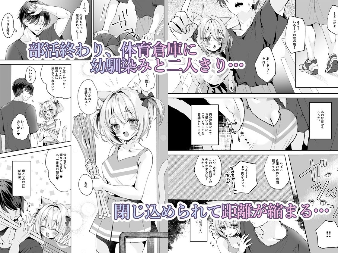 発情ネコのお世話の仕方4〜あの編 体育倉庫で幼馴染とイチャラブえっち〜