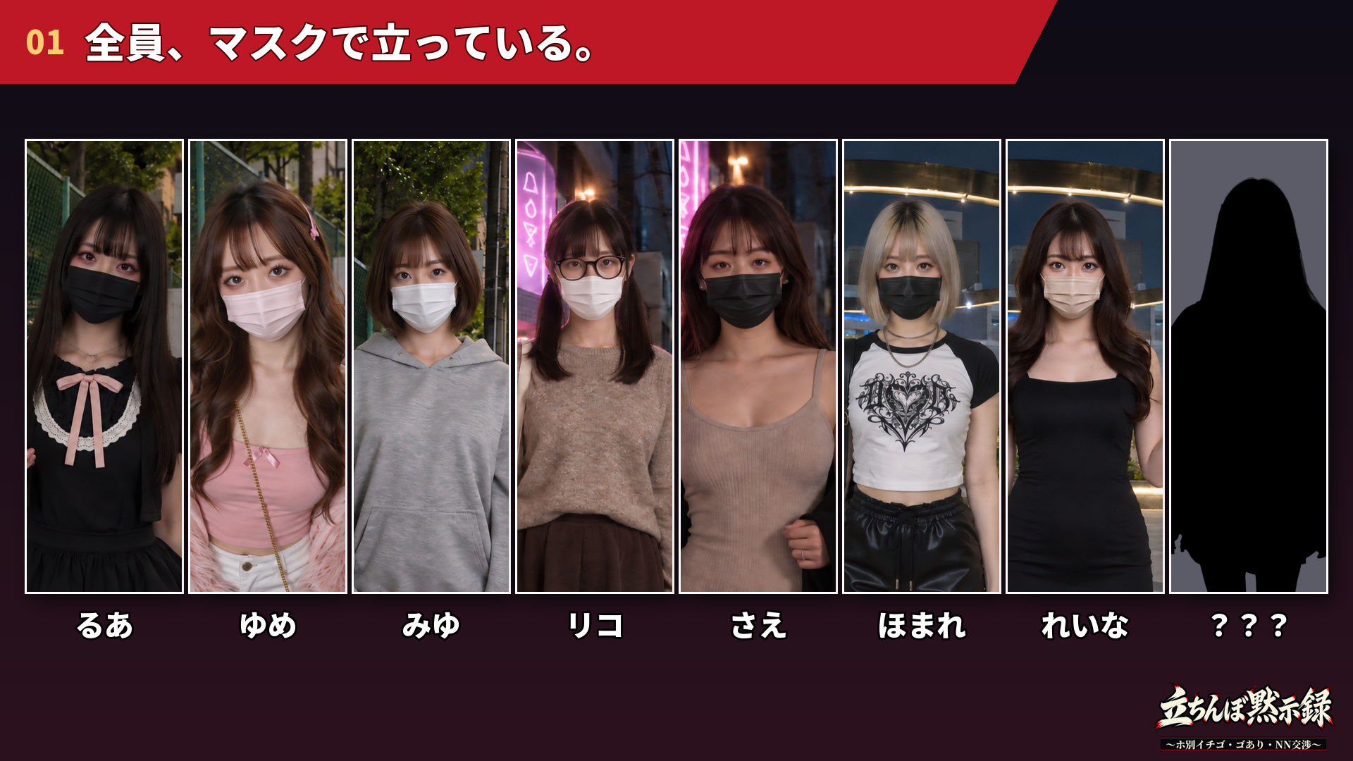 立ちんぼ黙示録 〜ホ別イチゴ・ゴあり・NN交渉〜
