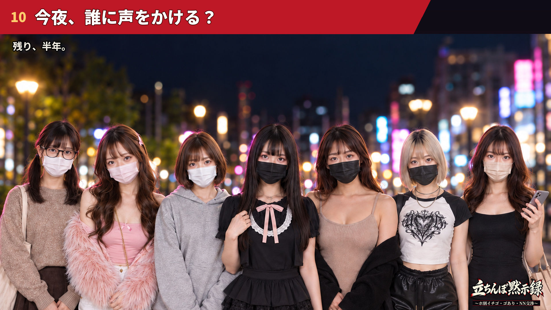 立ちんぼ黙示録 〜ホ別イチゴ・ゴあり・NN交渉〜