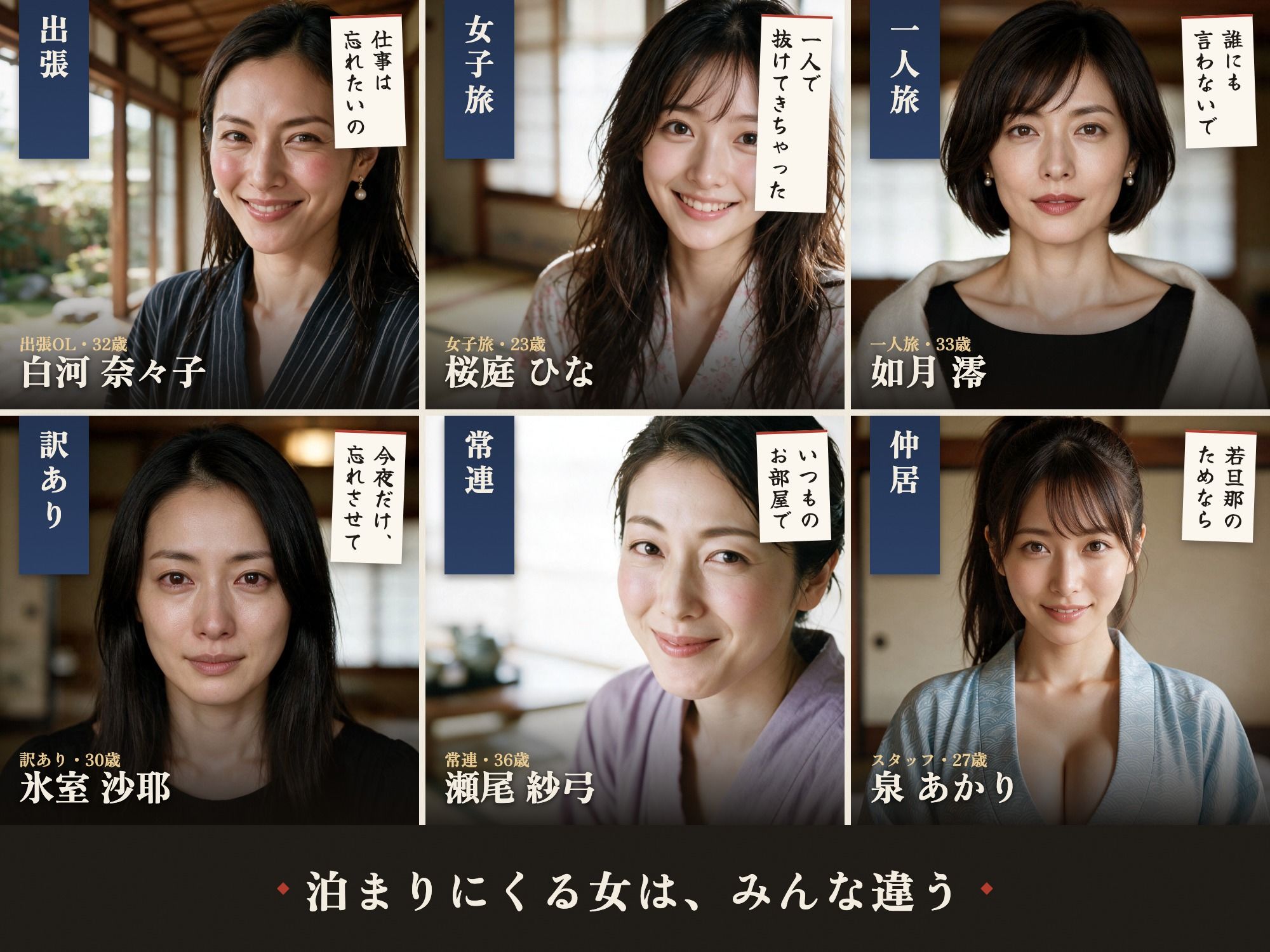 継いだ温泉旅館で俺だけハーレム 〜宿の女50人に裏のおもてなし〜