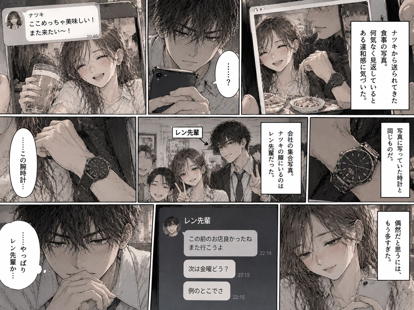 『彼女のカーナビに、毎週同じホテルの履歴が残っていた。』