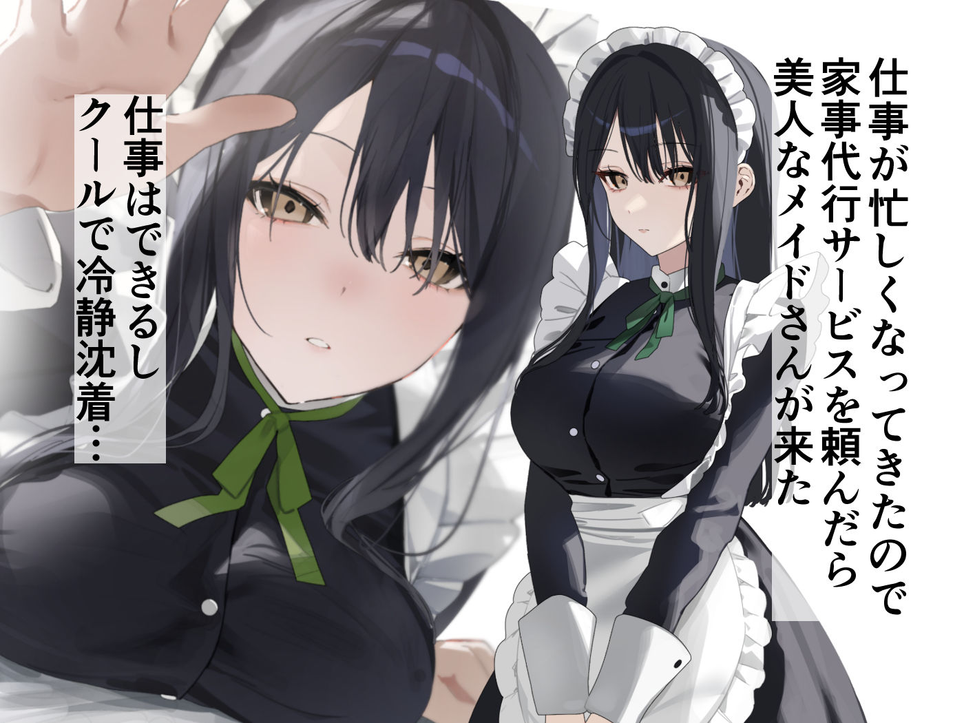 クール系メイドさんが家事だけじゃなくて性処理もしてくれる件