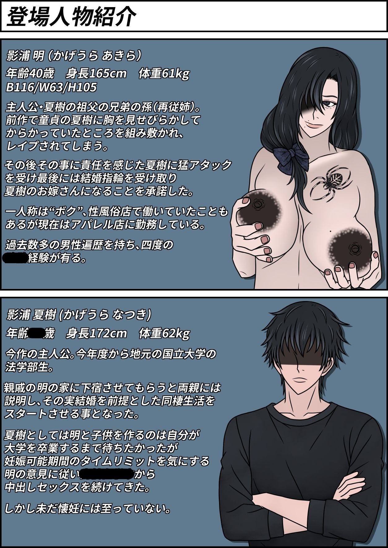 母乳が出る親戚のダウナーお姉さん（40）をお嫁さんにする話 その2