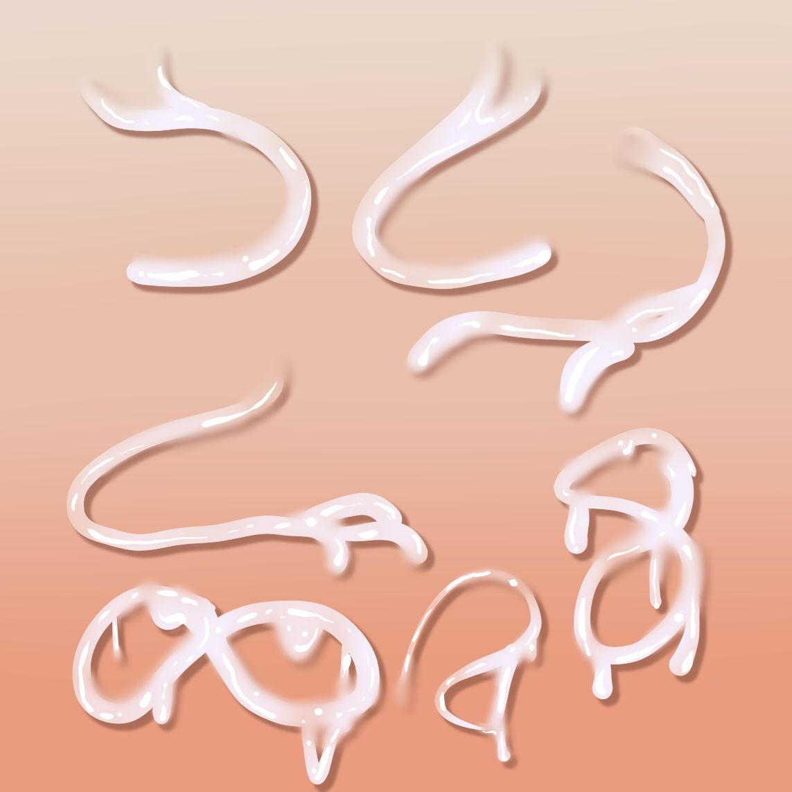 精液素材7