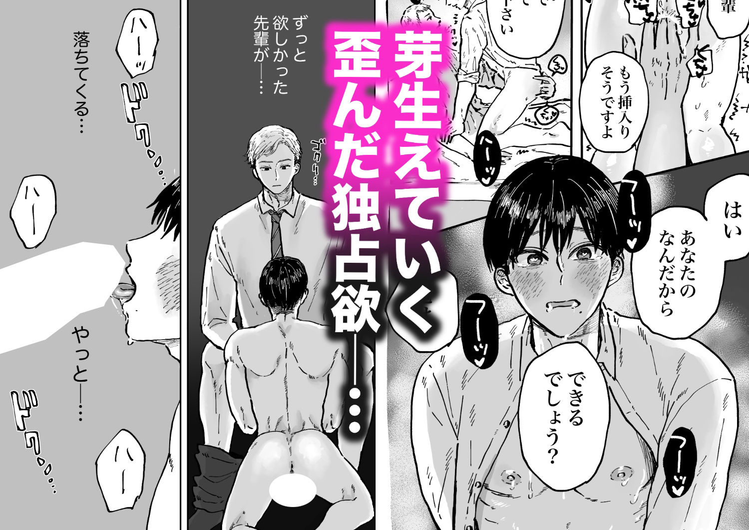 【拗らせ執着×開発快楽堕ち】どちらかと言うと嫌いです
