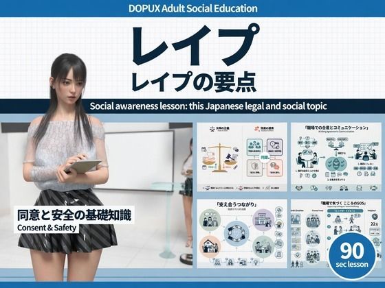 【△20】パンチラガチャ★二階堂 沙耶 大学に進学し強豪予備校『DOPUX（ドピュックス）』で社会人向け講座（性犯罪）を教える名物講師に！（Vol.030:レ●プ）