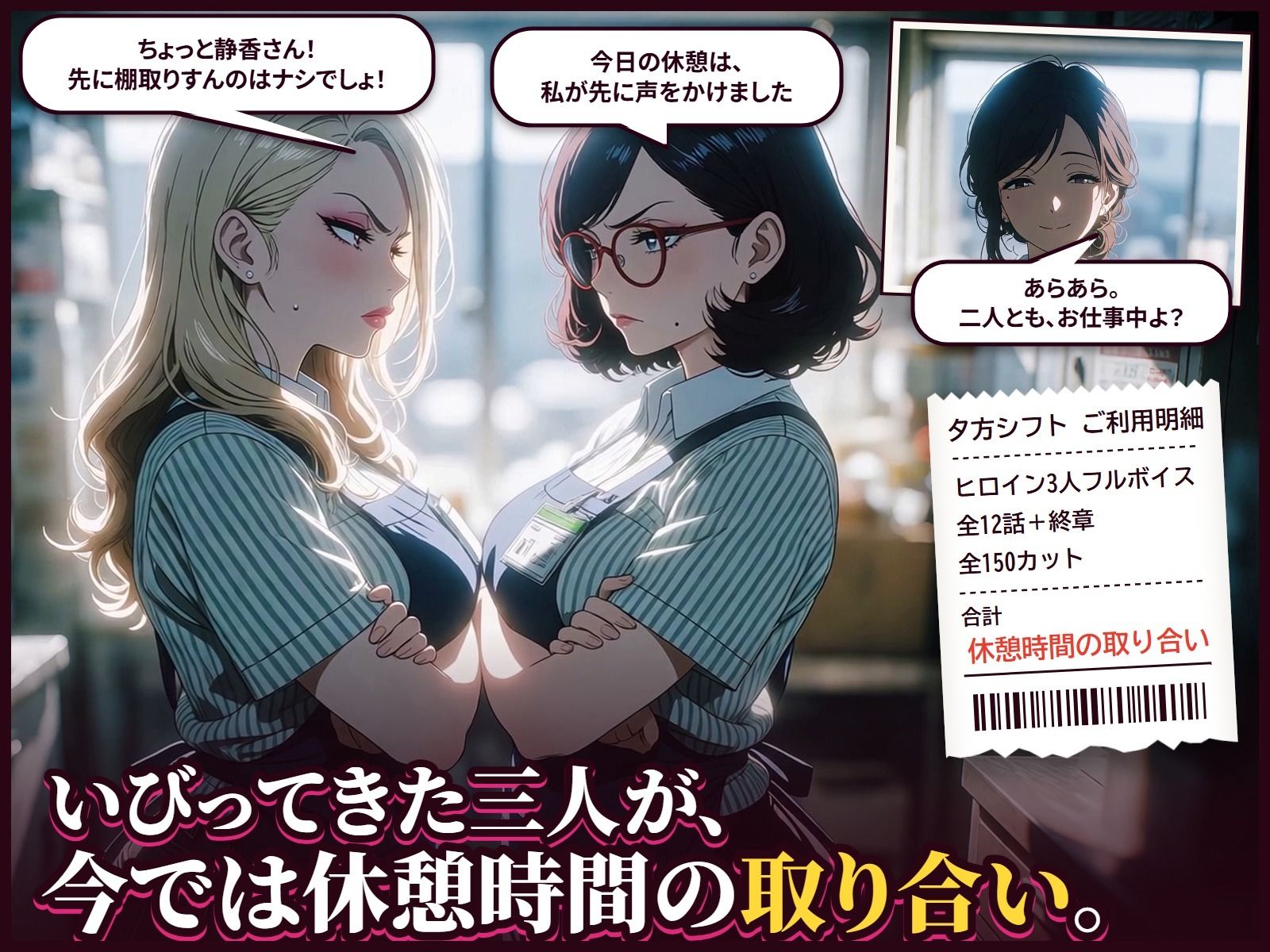 ワケあり人妻パート、夕方シフトで弱み握りました。