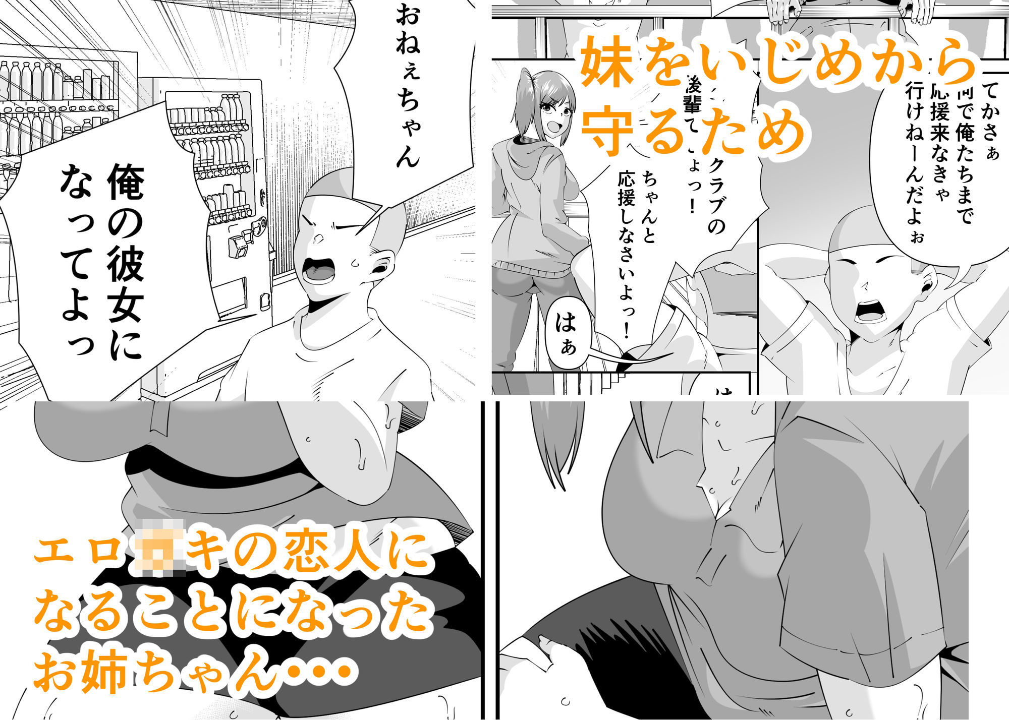 エロ○キに壊されたお姉ちゃん