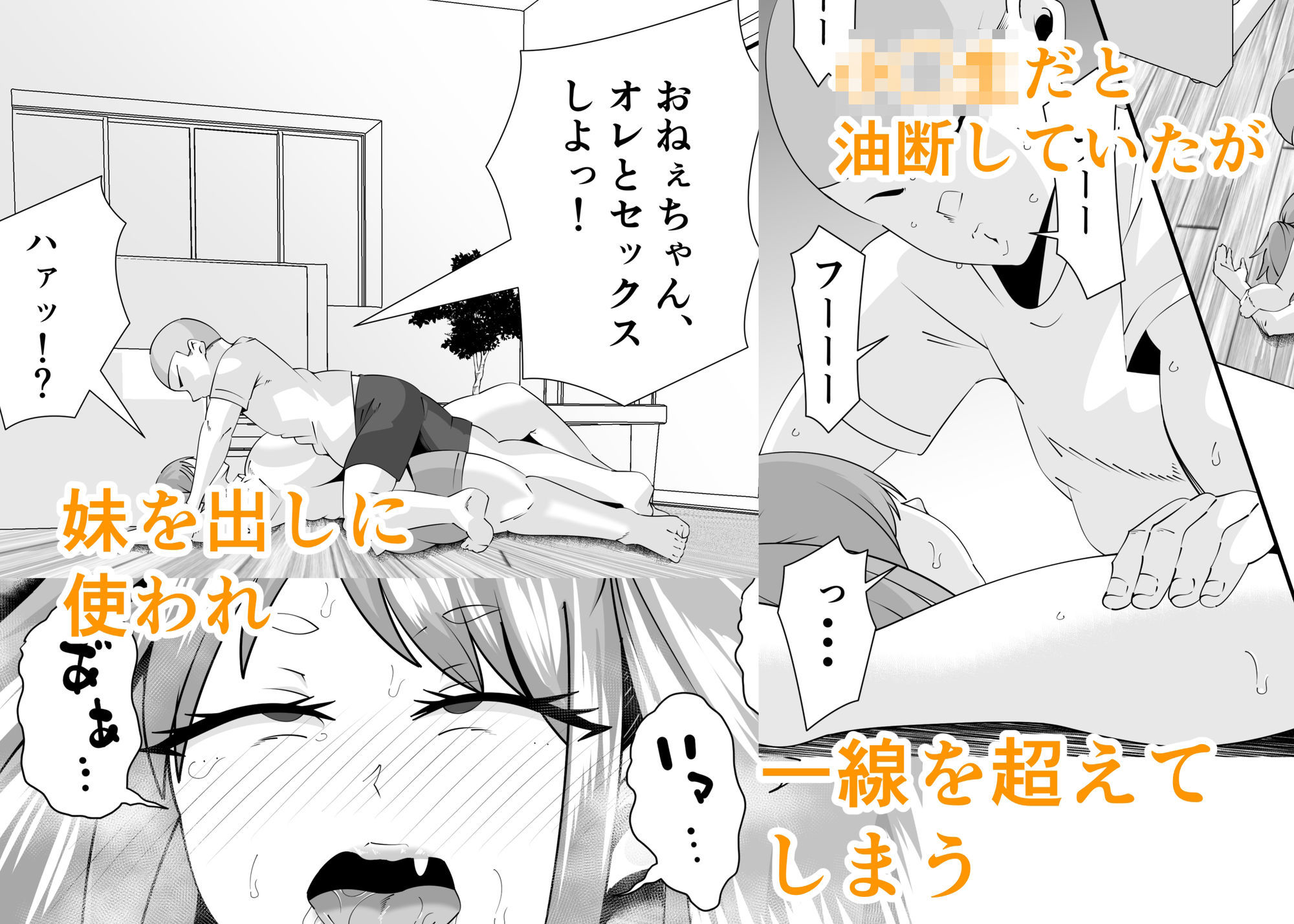 エロ○キに壊されたお姉ちゃん