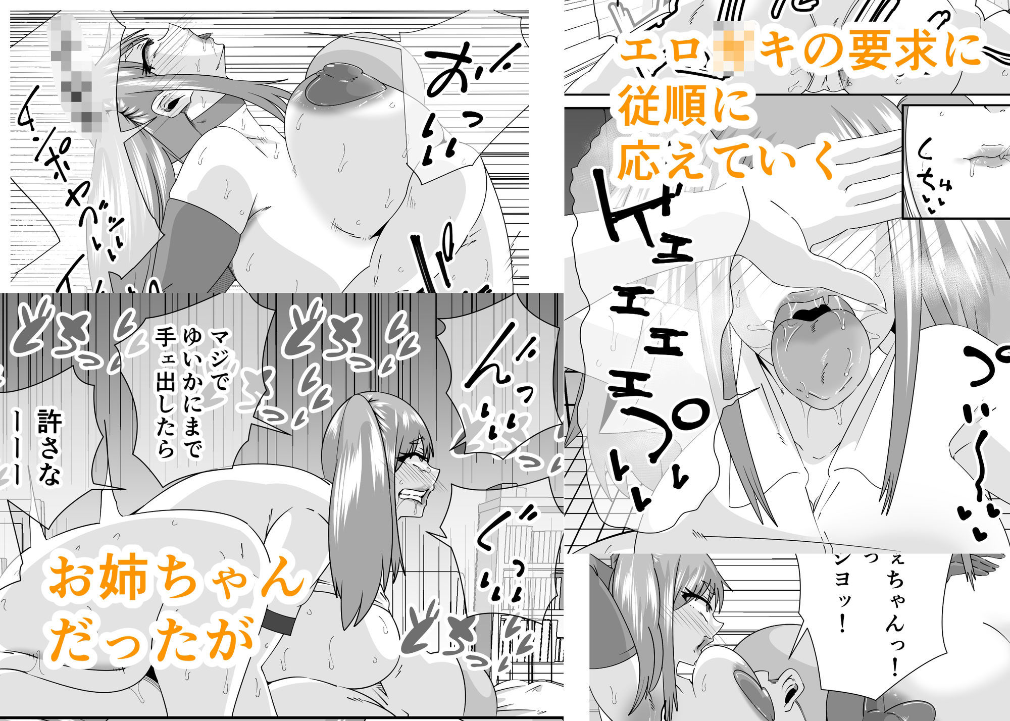 エロ○キに壊されたお姉ちゃん