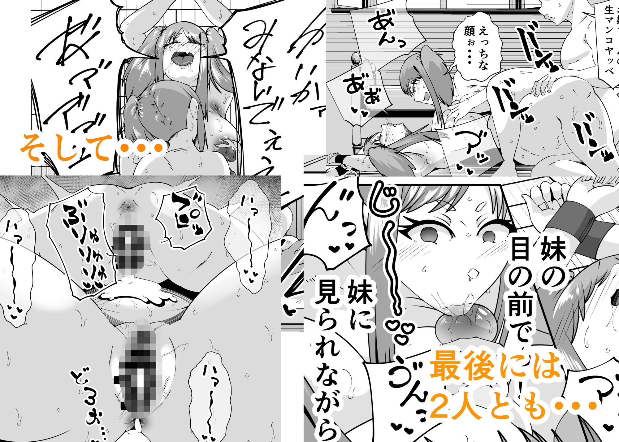 エロ○キに壊されたお姉ちゃん