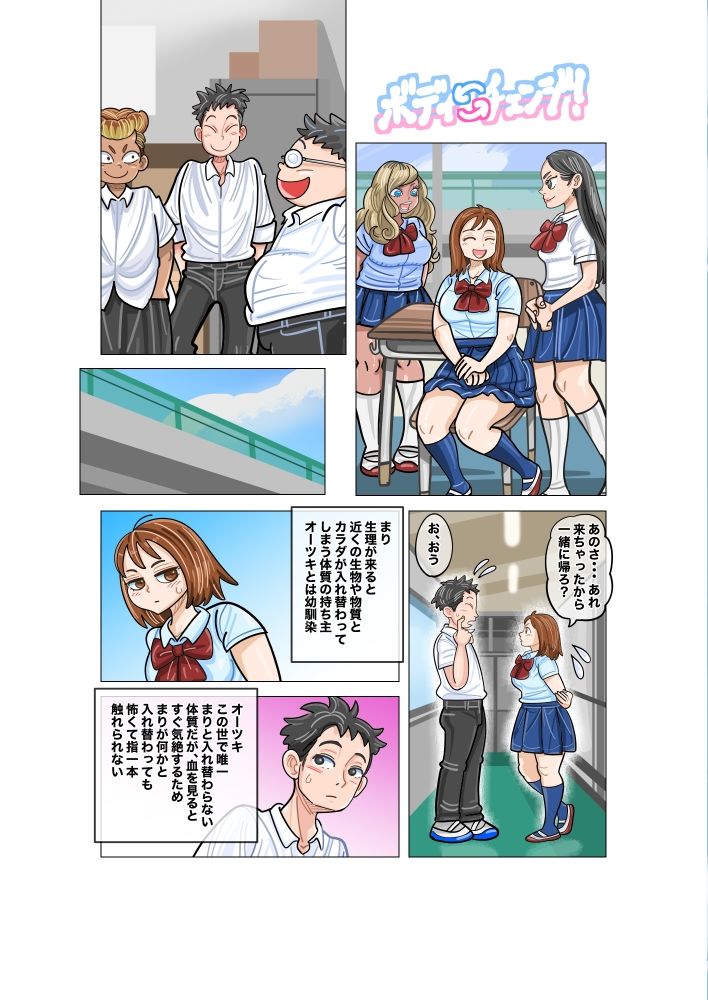 【Bodyswap・TS】まりときどきチェンジ!