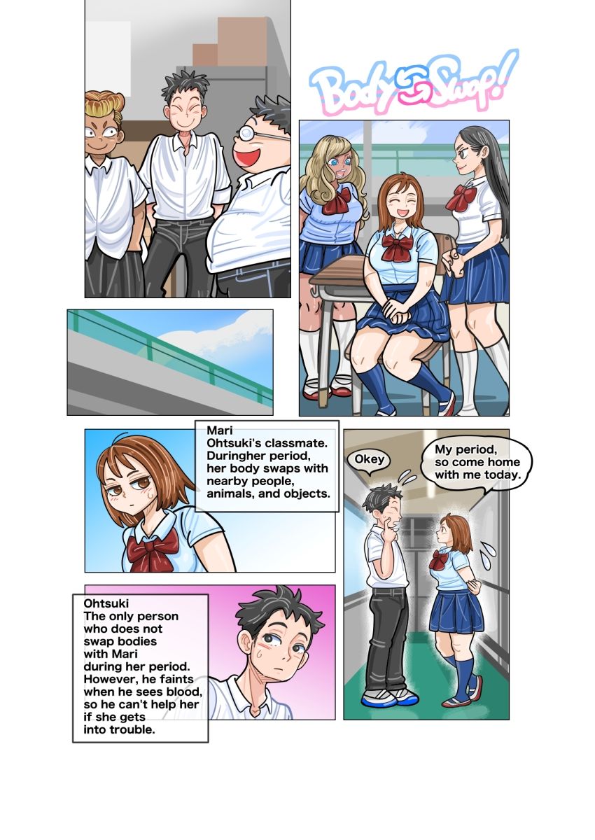 【Bodyswap・TS】Mari sometimes change!