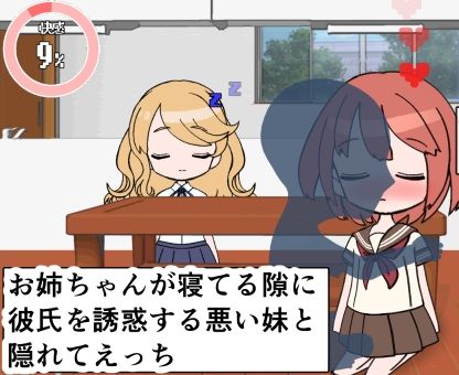 彼女の妹をセフレにしたからバレずにSEXするシミュレーター