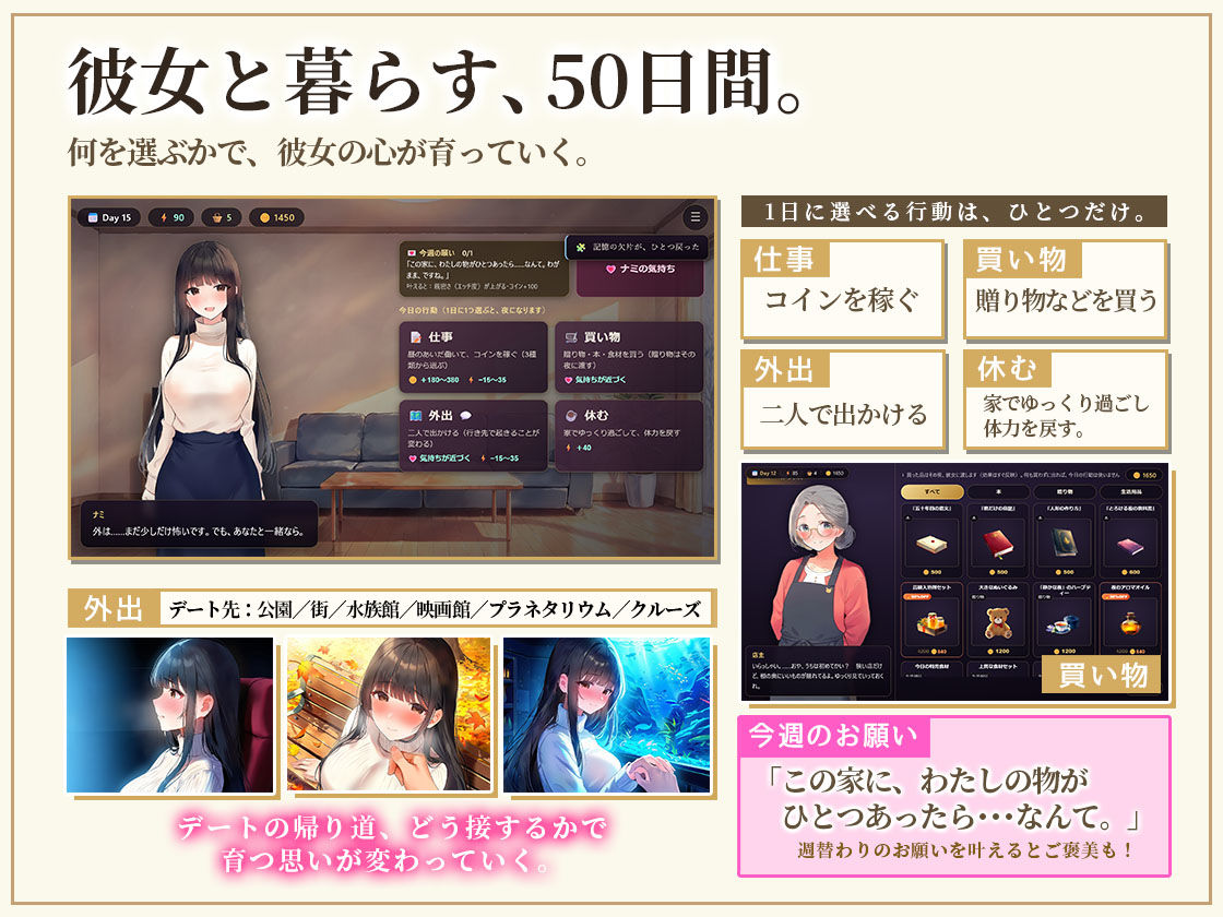 【多言語・スマホ完全対応】記憶喪失の人妻を拾いました