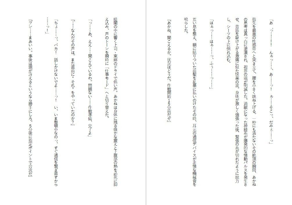快楽肉人形 潜入捜査官が堕ちた快楽の檻 感覚遮断調教・エリートエージェントの末路