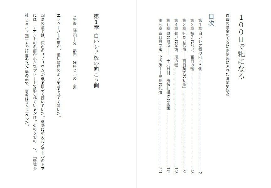 100日で牝になる 義母の借金のカタに肉便器にされた清楚な彼女