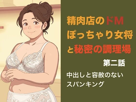 精肉店のドMぽっちゃり女将と秘密の調理場 第二話 熱い中出しと容赦ないスパンキング――プライドを叩き割られるぽっちゃり女将