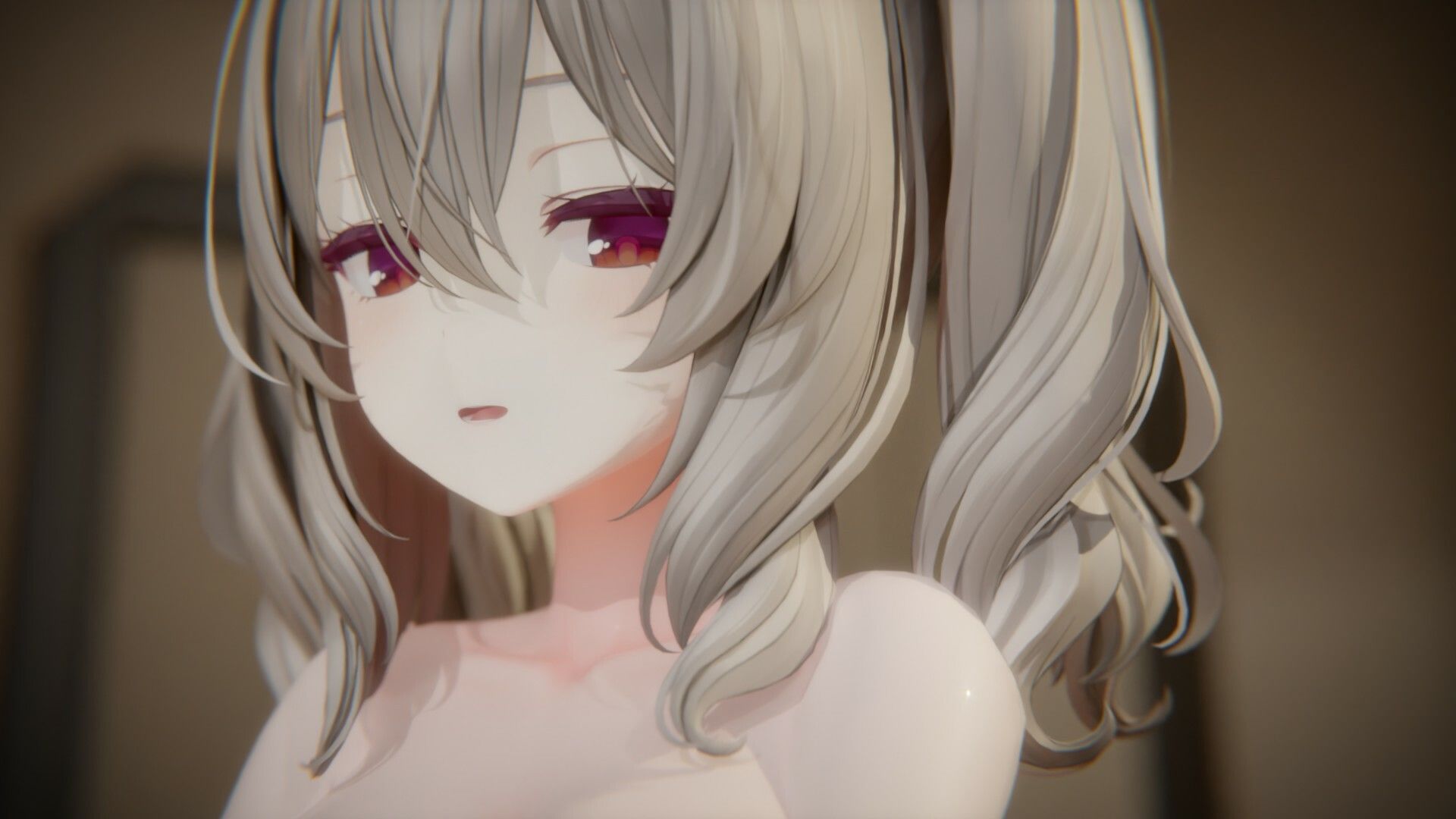 【3DCG/ASMR】ちゅーしよ。大学で再開した幼馴染と甘々セックス