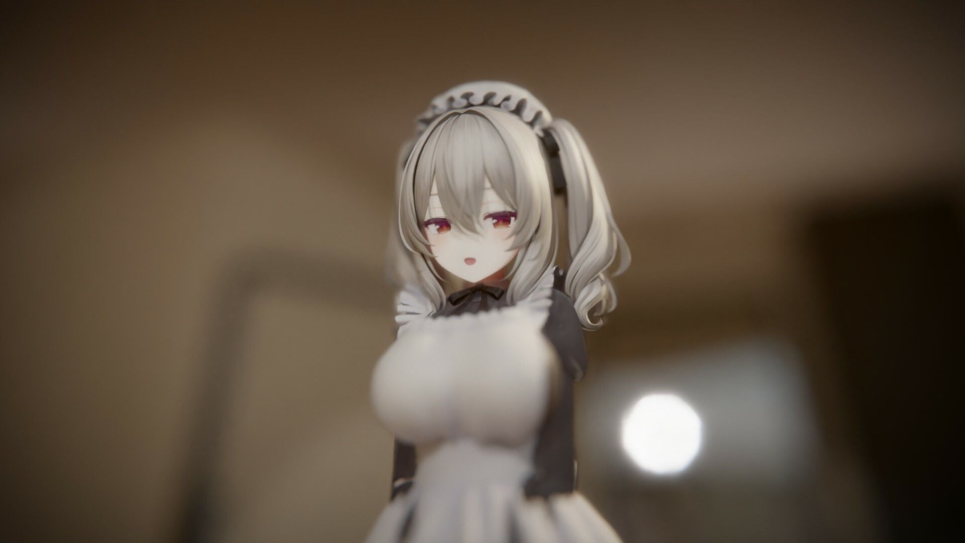 【3DCG/ASMR】ちゅーしよ。大学で再開した幼馴染と甘々セックス