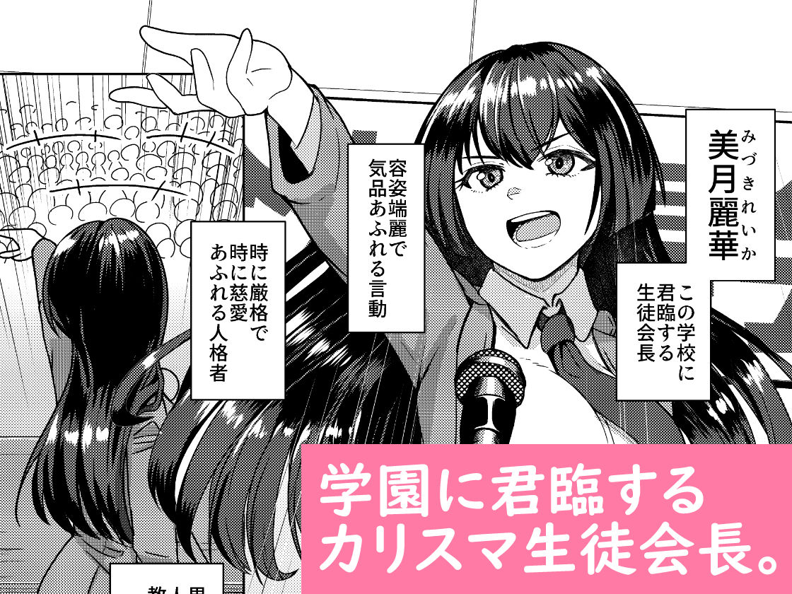 カリスマ生徒会長の性処理要員に任命されました