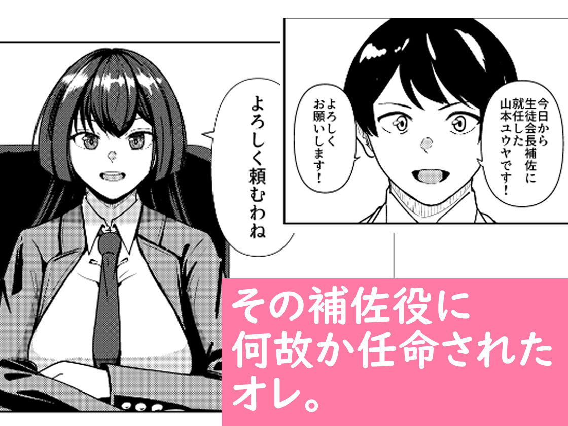 カリスマ生徒会長の性処理要員に任命されました